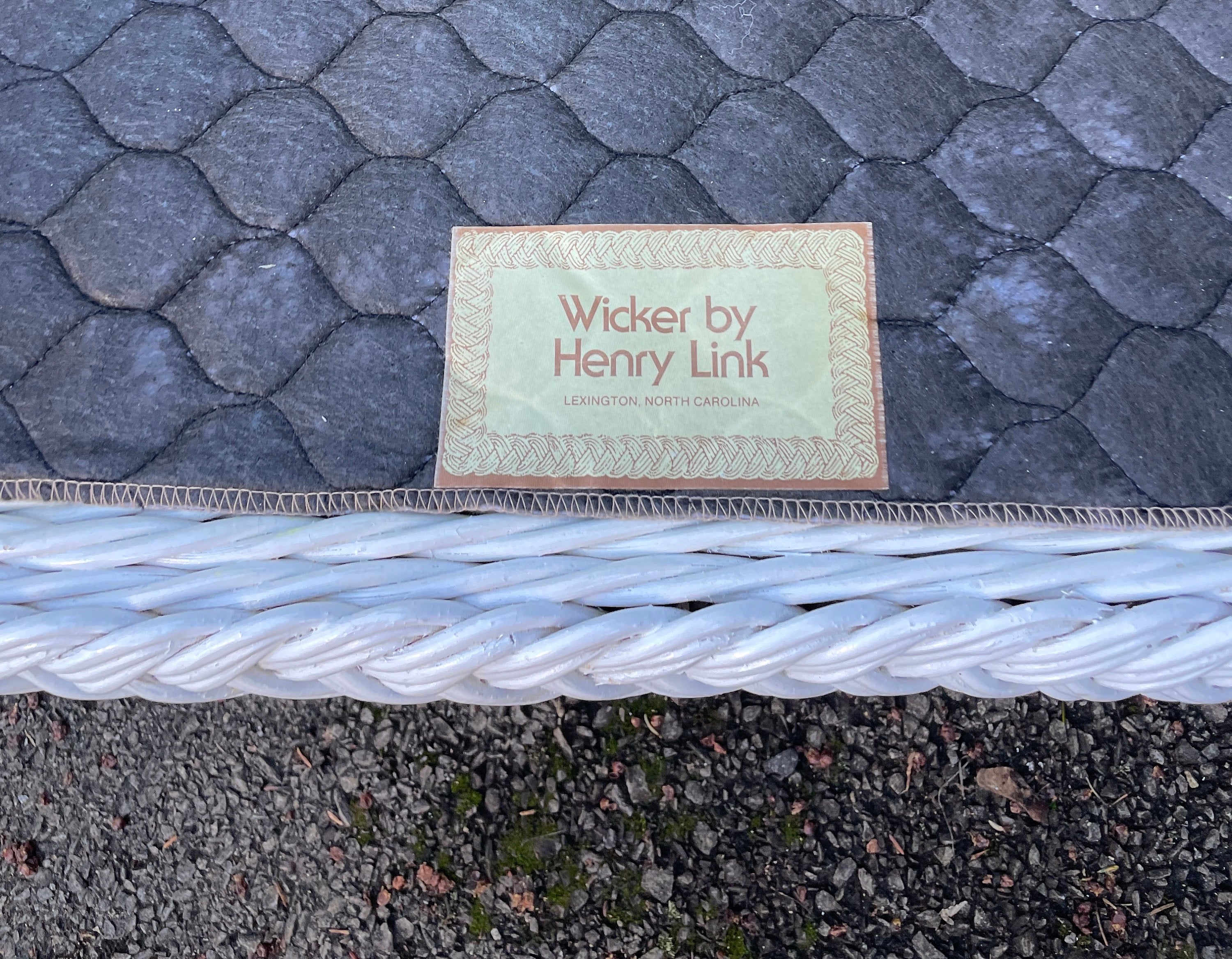 Henry Link — Wicker Armchair