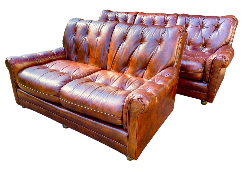 Hancock & Moore — Chesterfield Leather Sofa