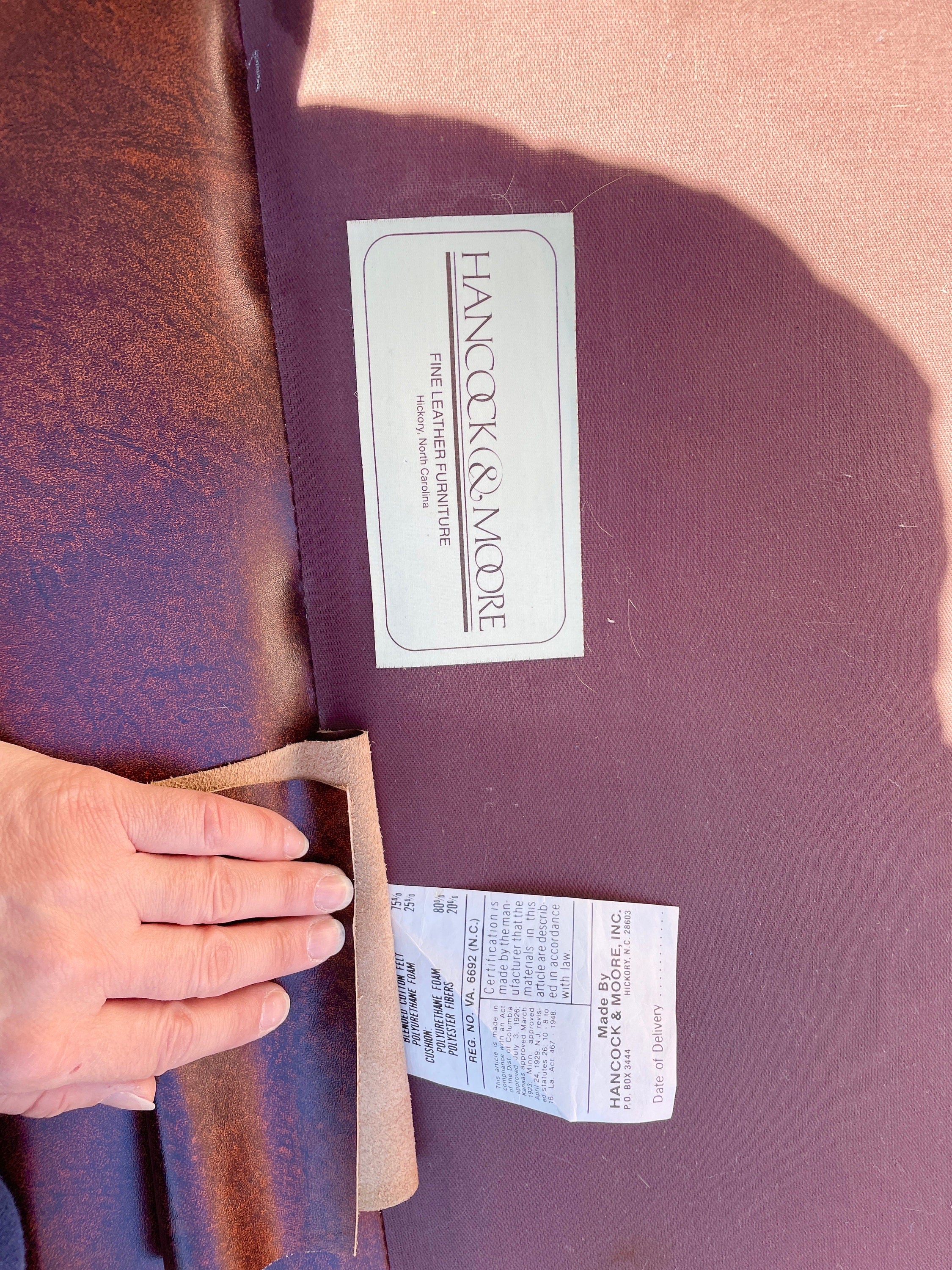 Hancock & Moore — Chesterfield Leather Sofa