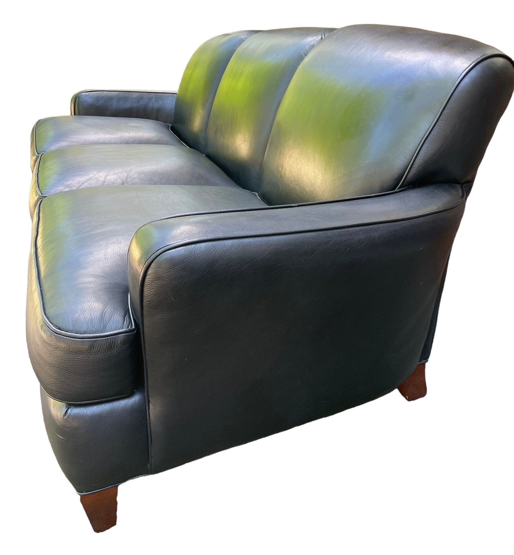 Hancock & Moore — Leather Sofa, Club Style