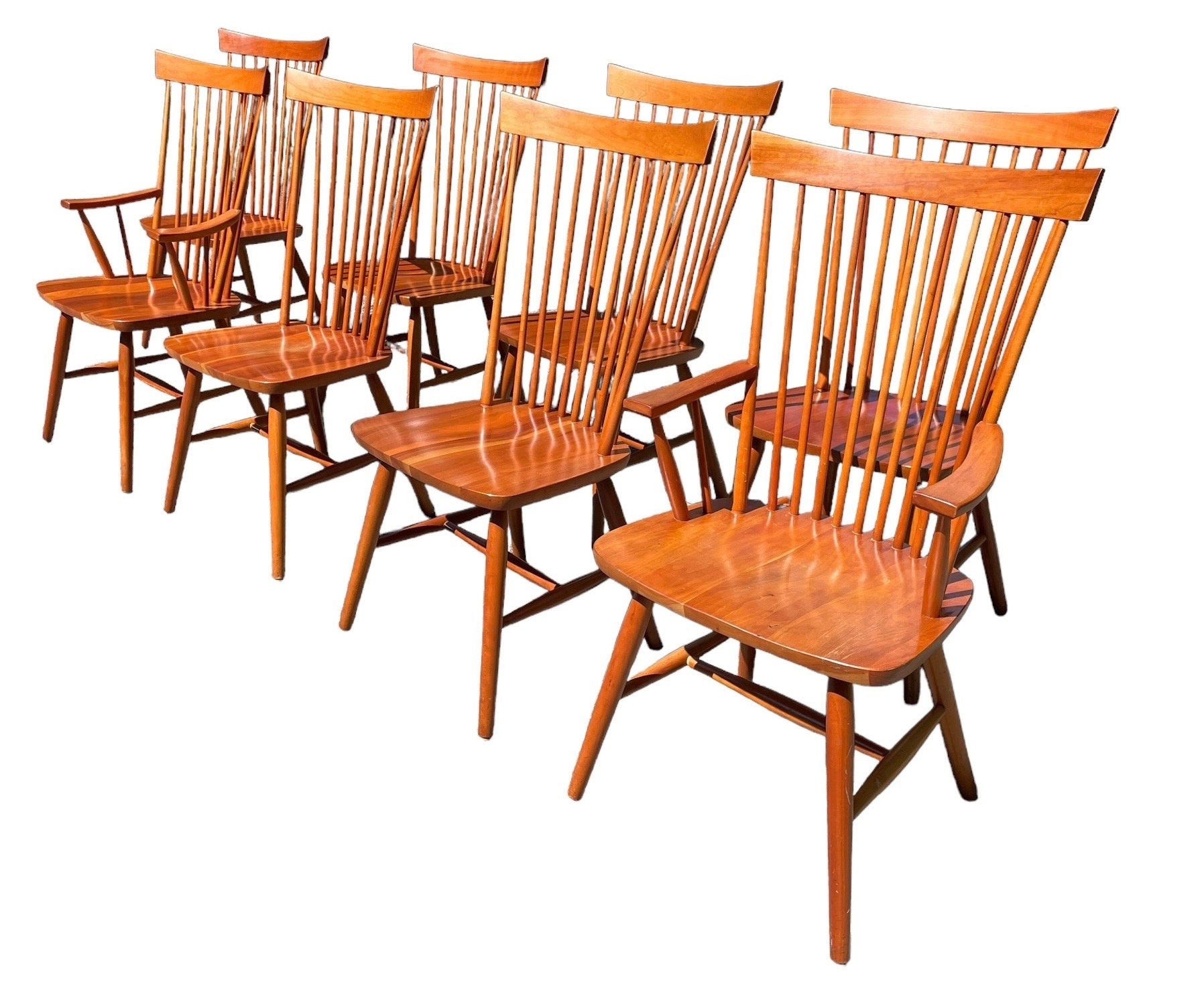Windsor Style — Dining Chairs, Set of 8