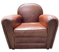 Restoration Hardware Style — Leather Armchair