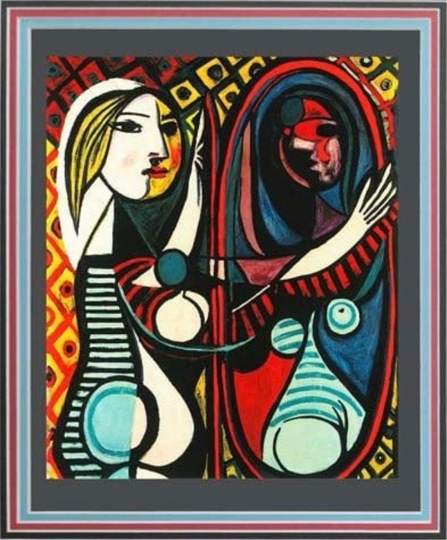 Pablo Picasso — Girl in a Mirror