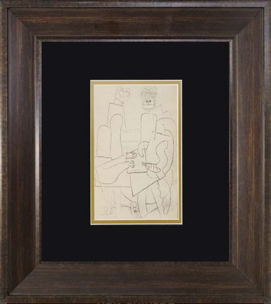 Pablo Picasso Antique Lithograph 1926 Paris Antique Wall Art Wedding Gift for Her Housewarming Gift Custom Framed FREE SHIPPING