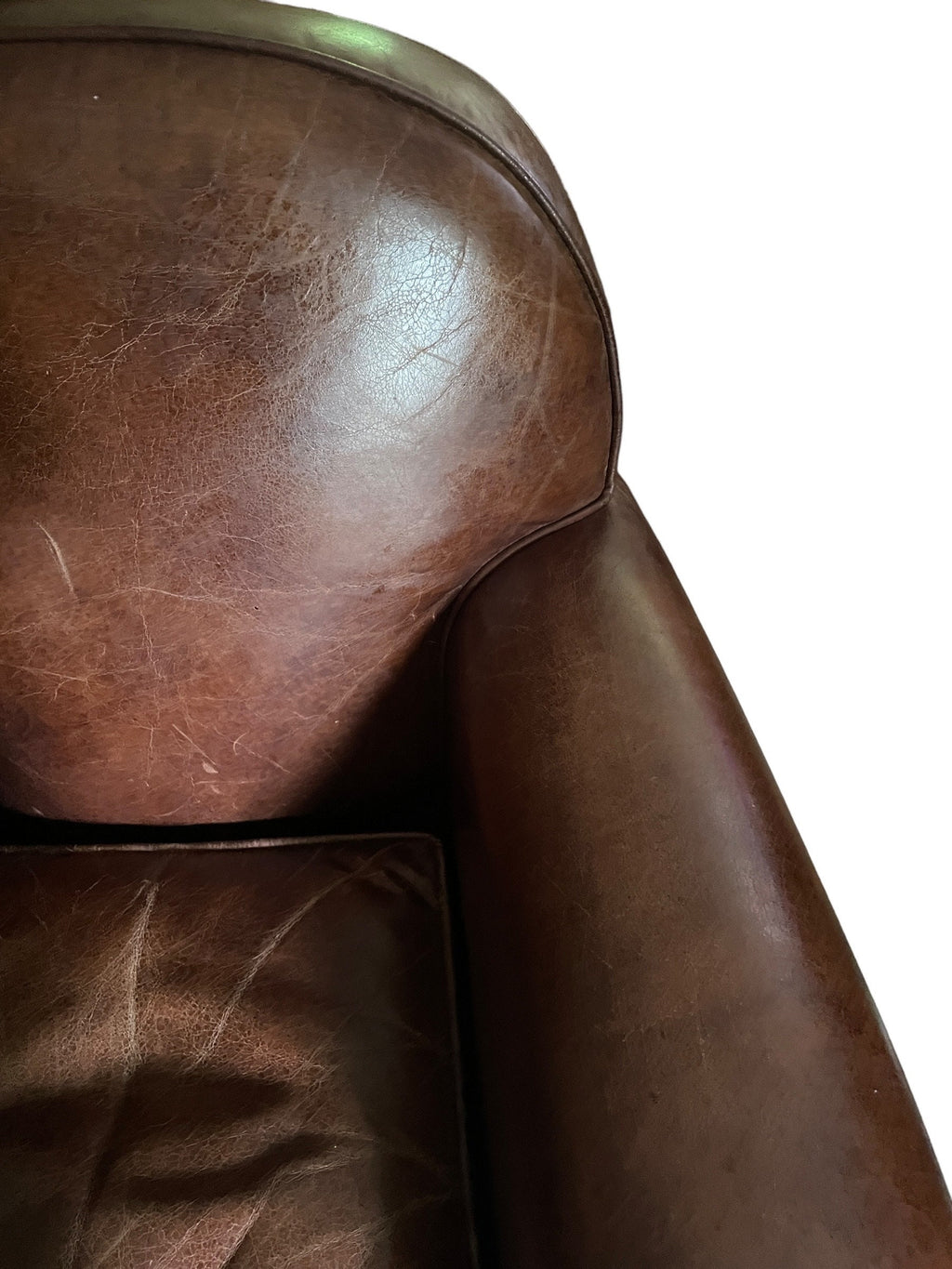 Restoration Hardware Style — Leather Armchair
