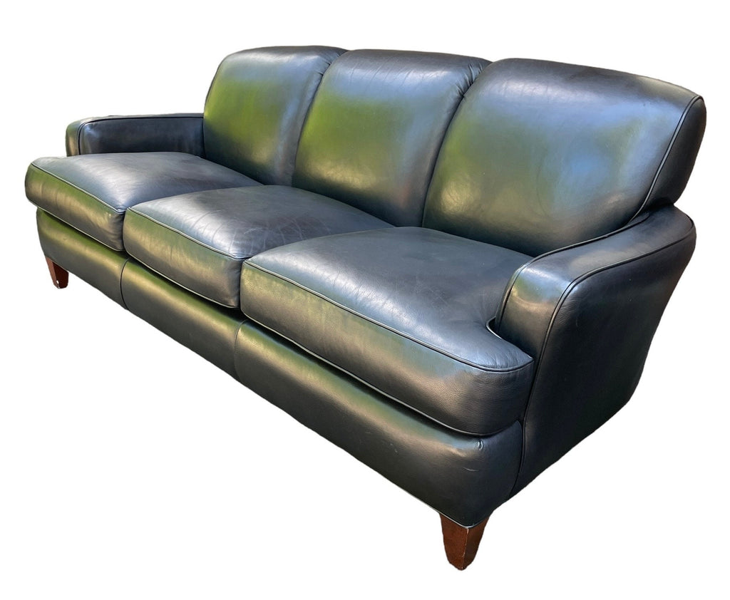Hancock & Moore — Leather Sofa, Club Style