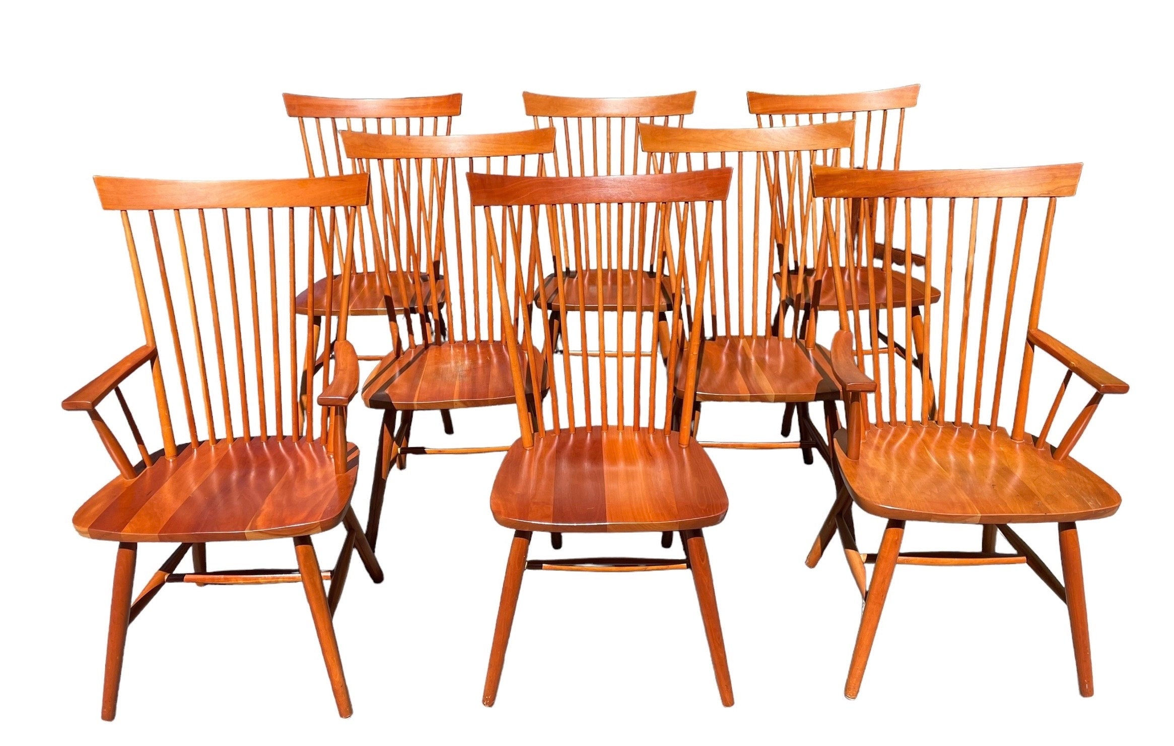 Windsor Style — Dining Chairs, Set of 8