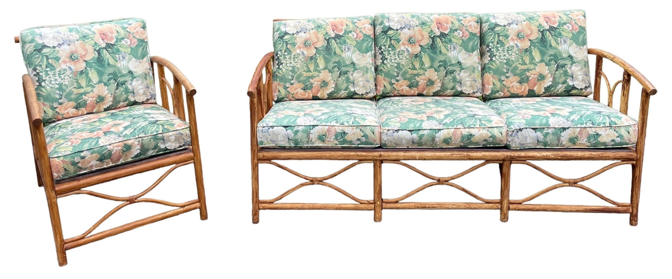 Ficks Reed Style — Rattan Sofa