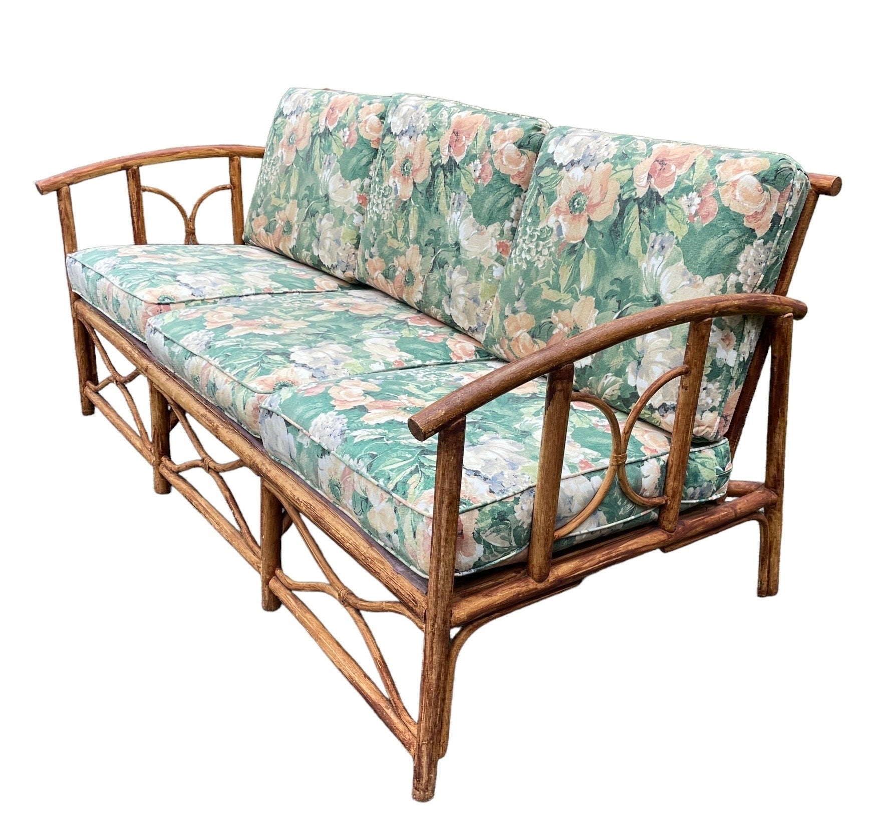 Ficks Reed Style — Rattan Sofa