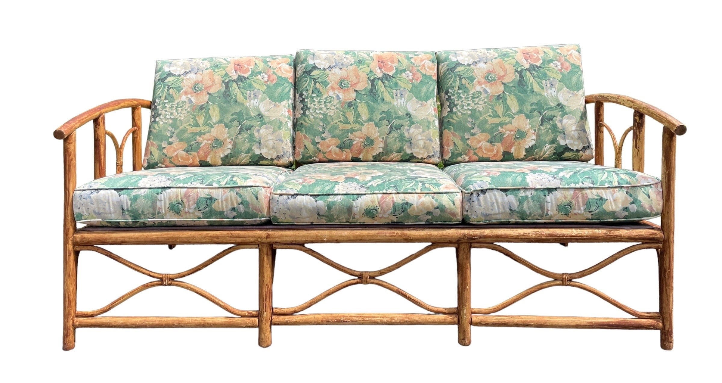 Ficks Reed Style — Rattan Sofa