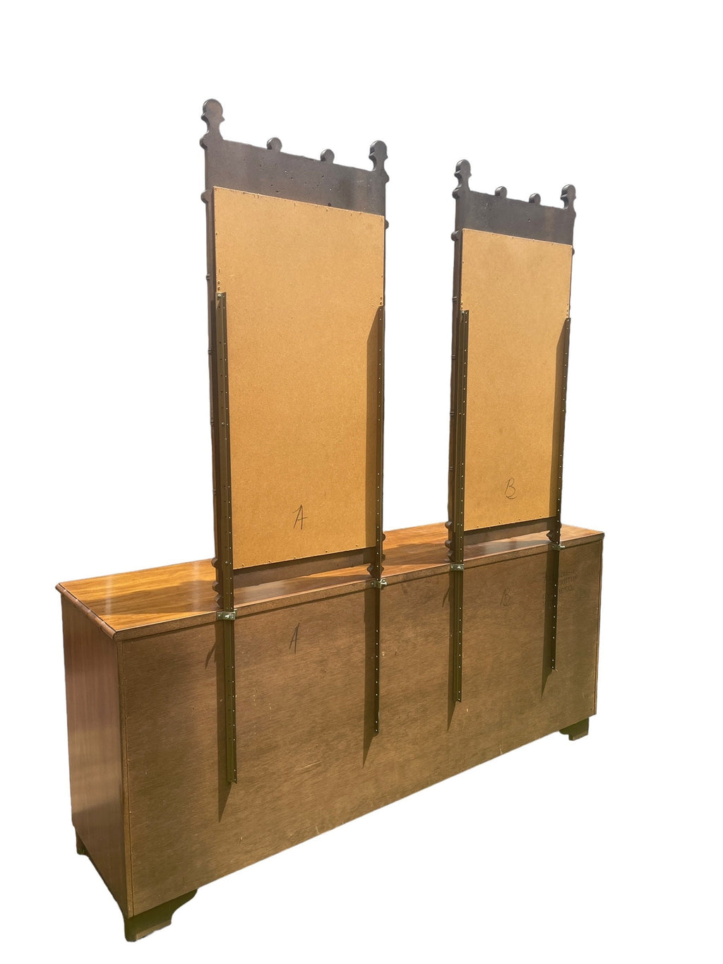 Drexel Faux Bamboo Dresser — view 9 | Wiltsie Crump