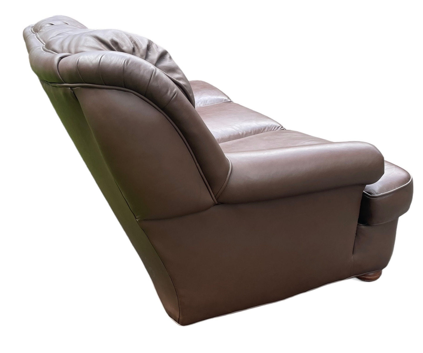 Brown Leather Couch Emerson Leather Luxury 3 Seater Sofa Vintage Like New Vintage Sofa in style of Ralph Lauren Leather Couch