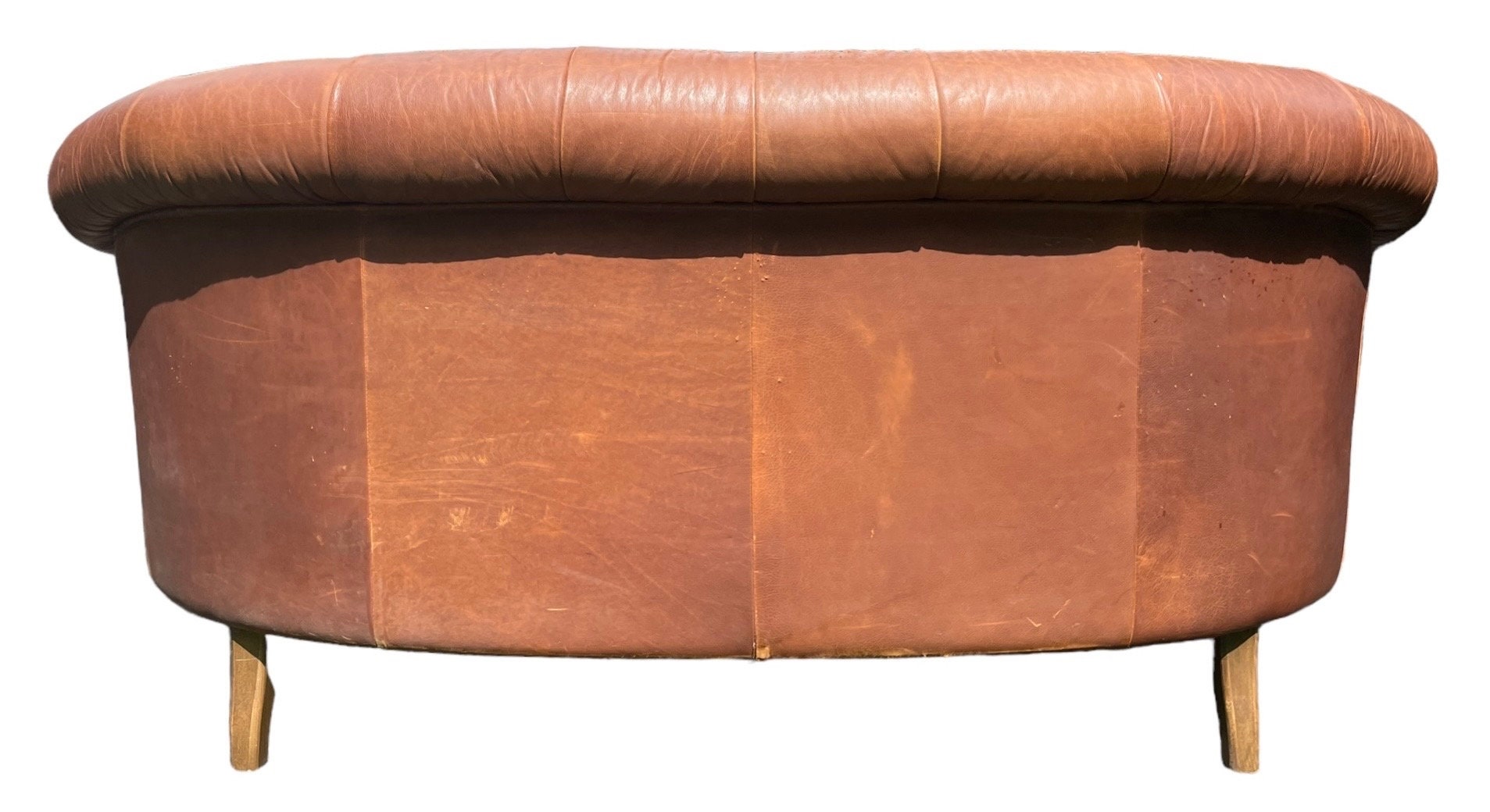 Italian — Tufted Leather Sofa