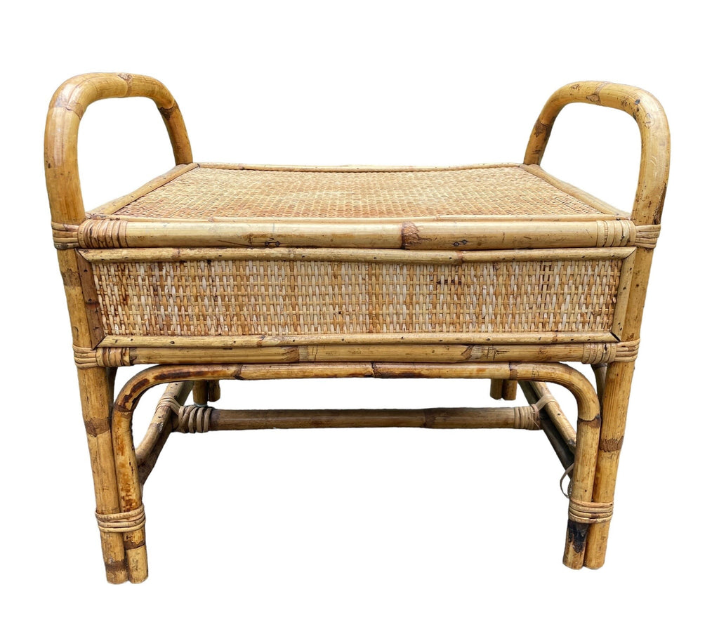 Rattan — Ottoman Table