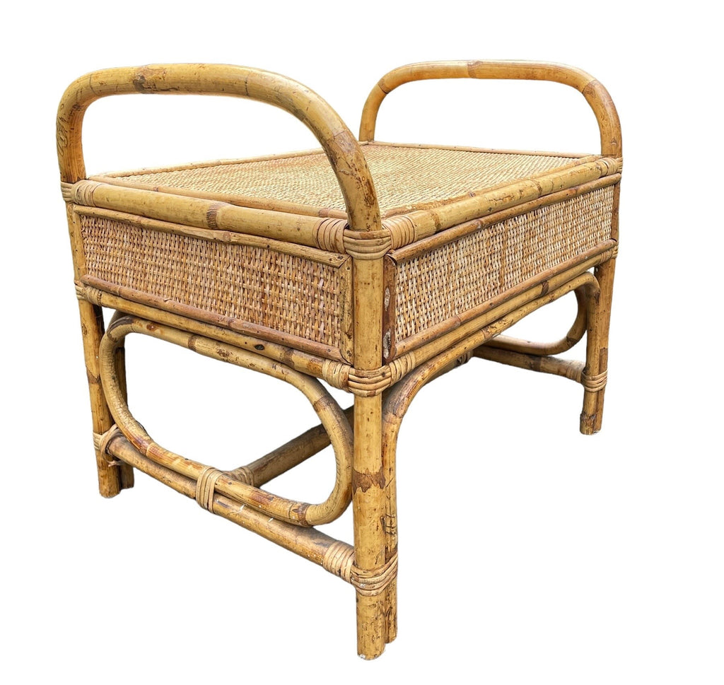 Rattan — Ottoman Table