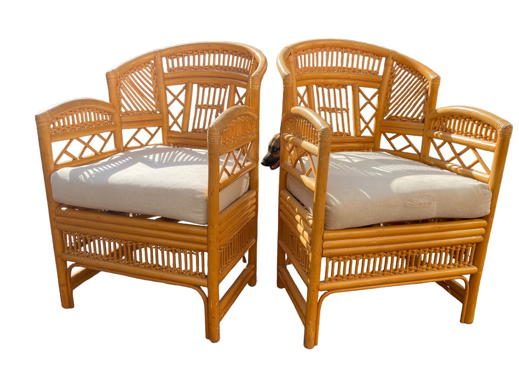 Brighton Pavilion — Armchairs, Pair