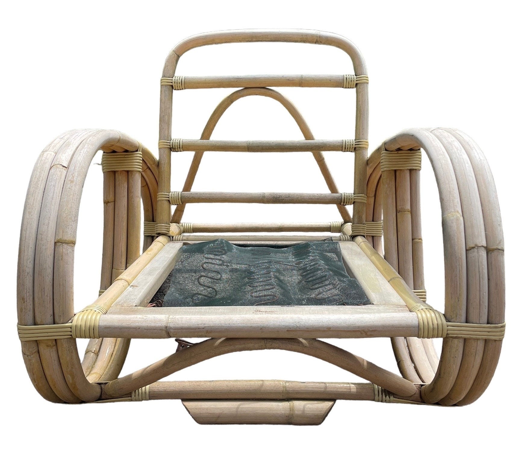 Paul Frankl Style — Pretzel Armchairs, Pair