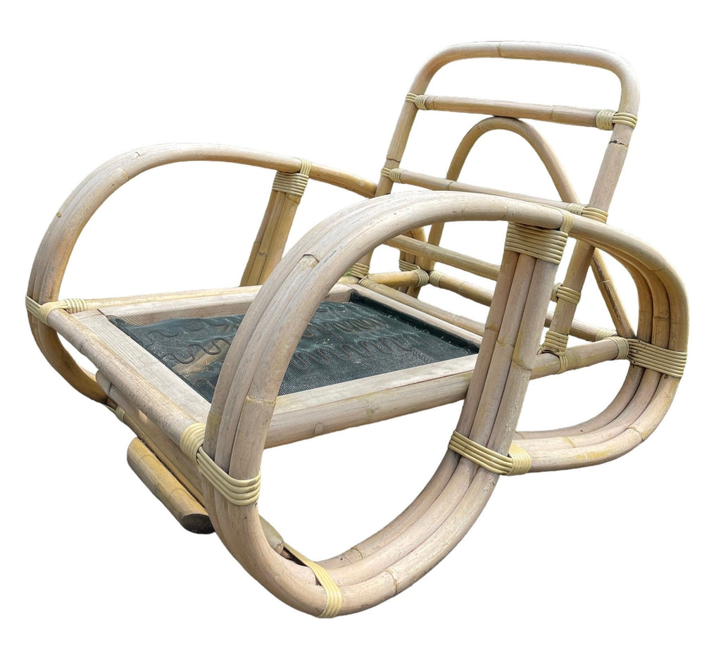 Paul Frankl Style — Pretzel Armchairs, Pair
