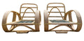 Paul Frankl Style — Pretzel Armchairs, Pair
