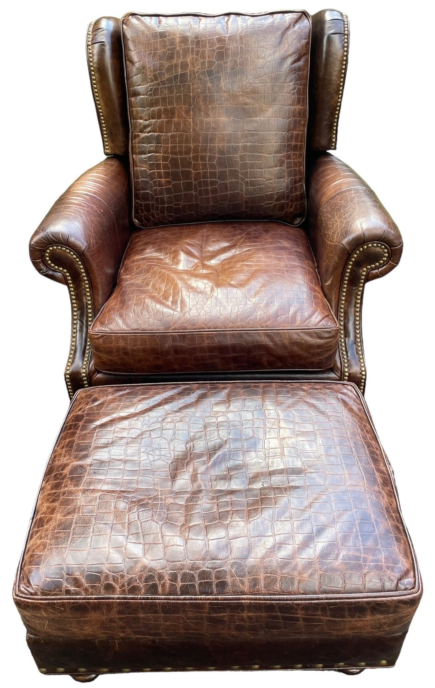 Bradington Young — Recliner with Ottoman