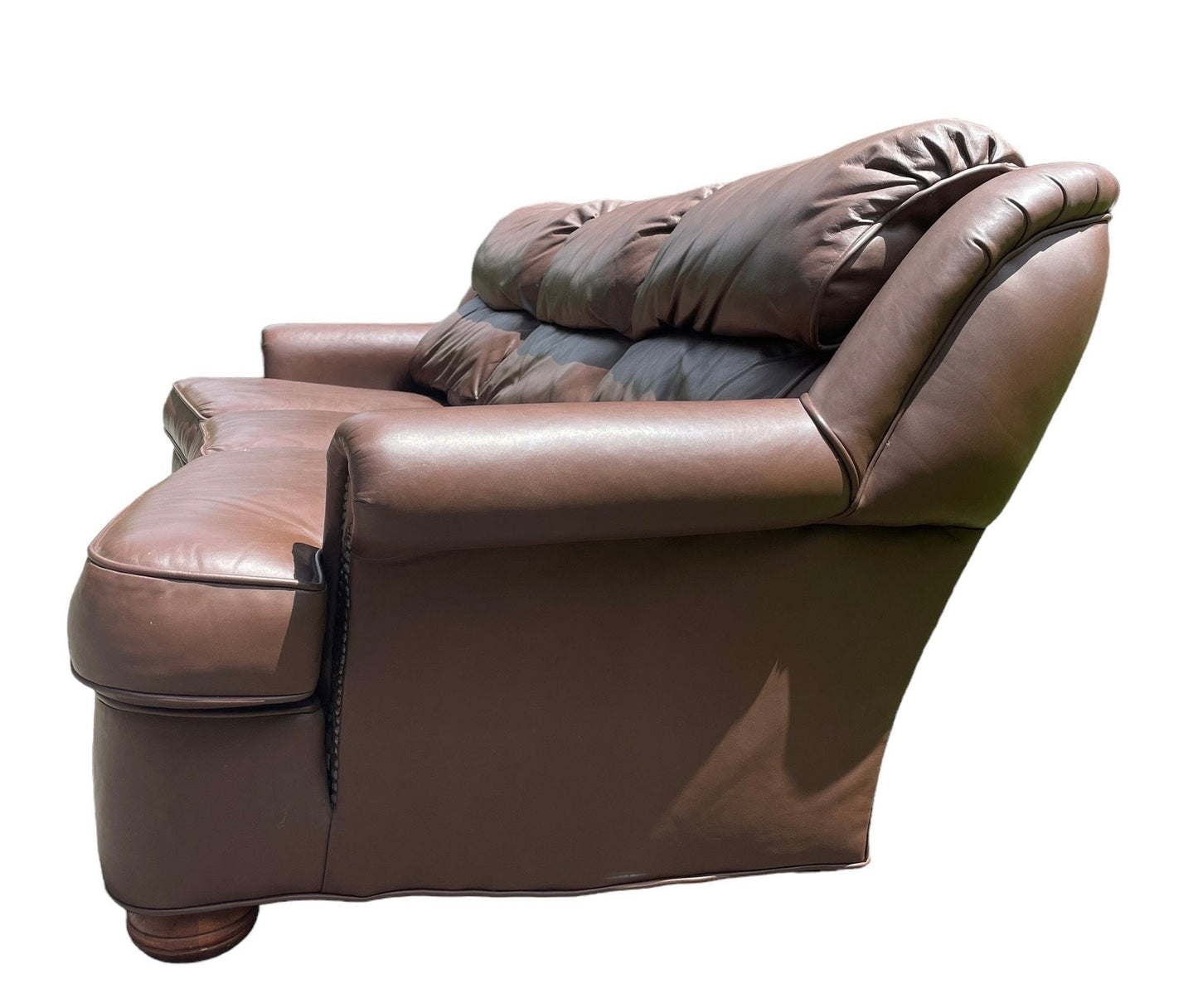 Brown Leather Couch Emerson Leather Luxury 3 Seater Sofa Vintage Like New Vintage Sofa in style of Ralph Lauren Leather Couch