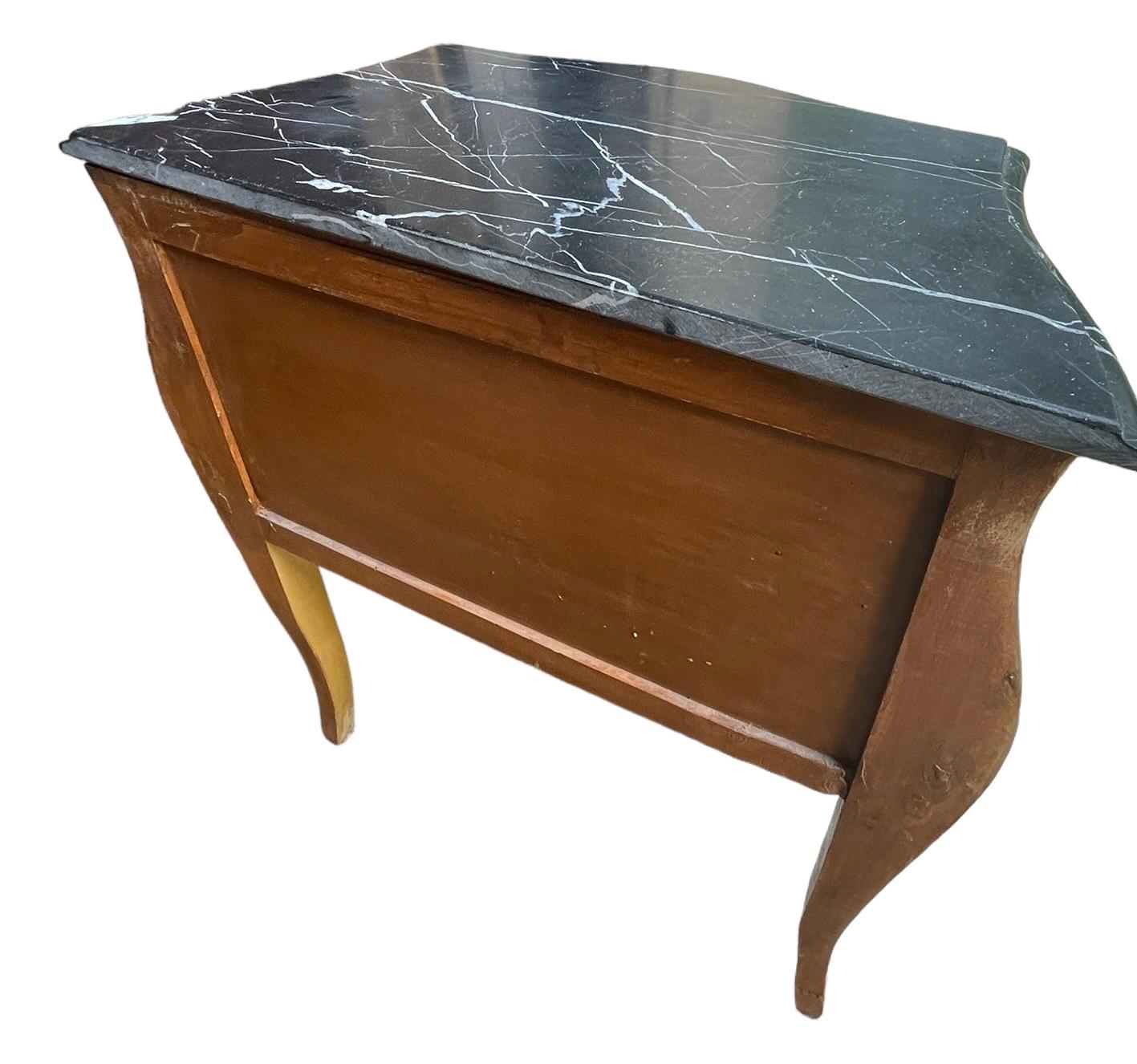 French Louis XV — Bombe Commode, Pair