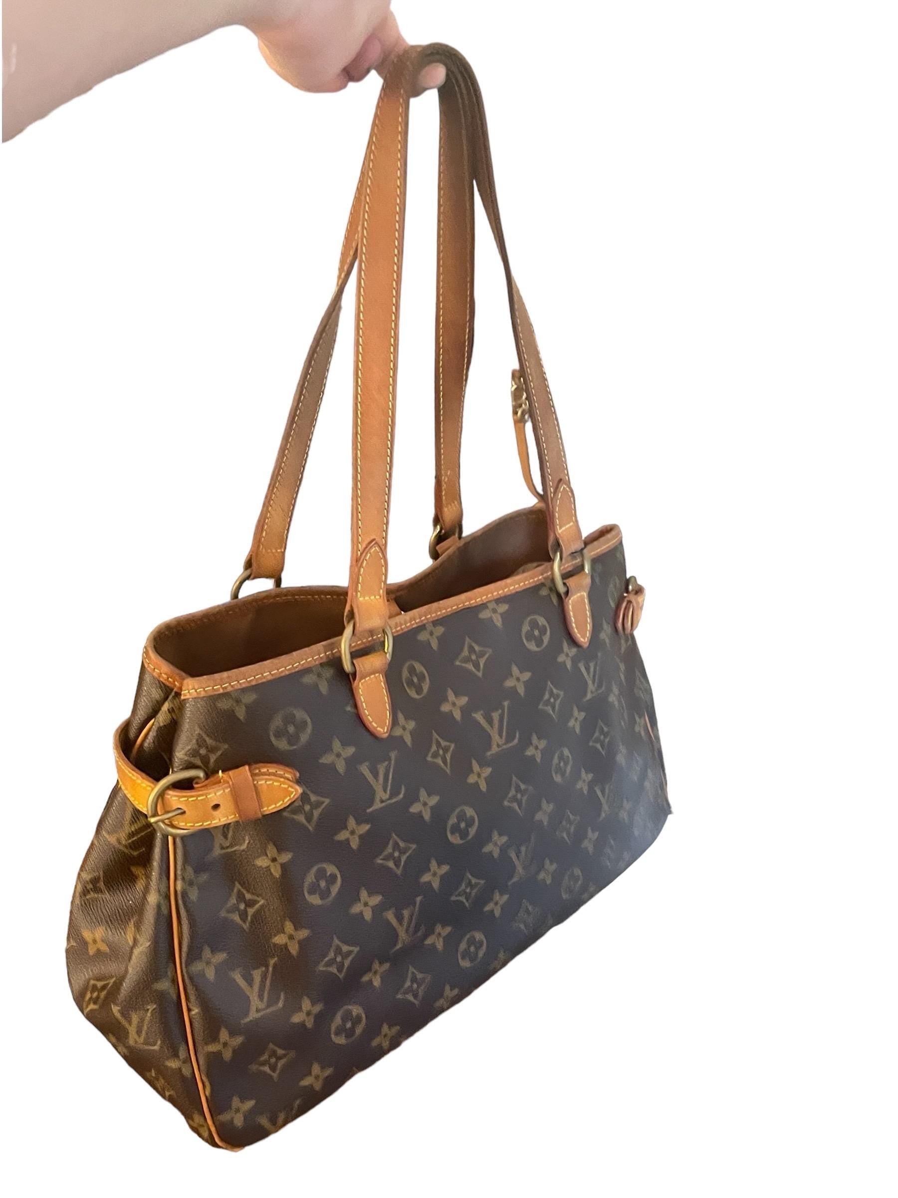 Louis Vuitton Batignolles Vintage LV Monogram Purse LV Vintage Authentic LV Batignolles Free Shipping