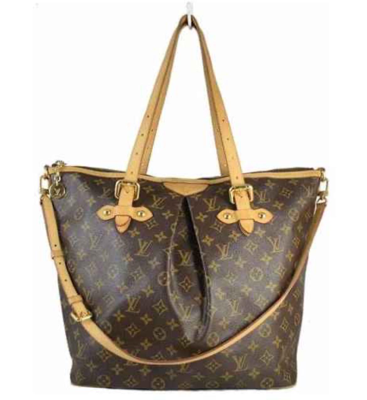 Vintage Louis Vuitton Palermo LV Monogram Purse Vintage Authentic LV Large Palermo Tote Vintage Designer Handbag Louis Vuitton Vintage