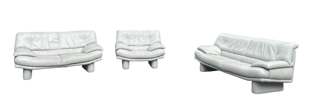 Nicoletti Salotti Style — Leather Sofa