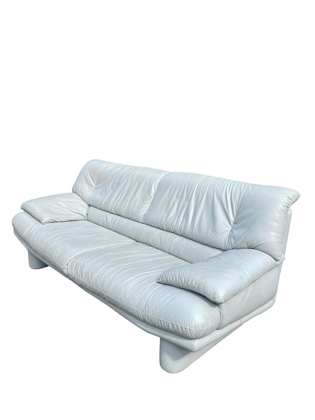 Nicoletti Salotti Style — Leather Sofa