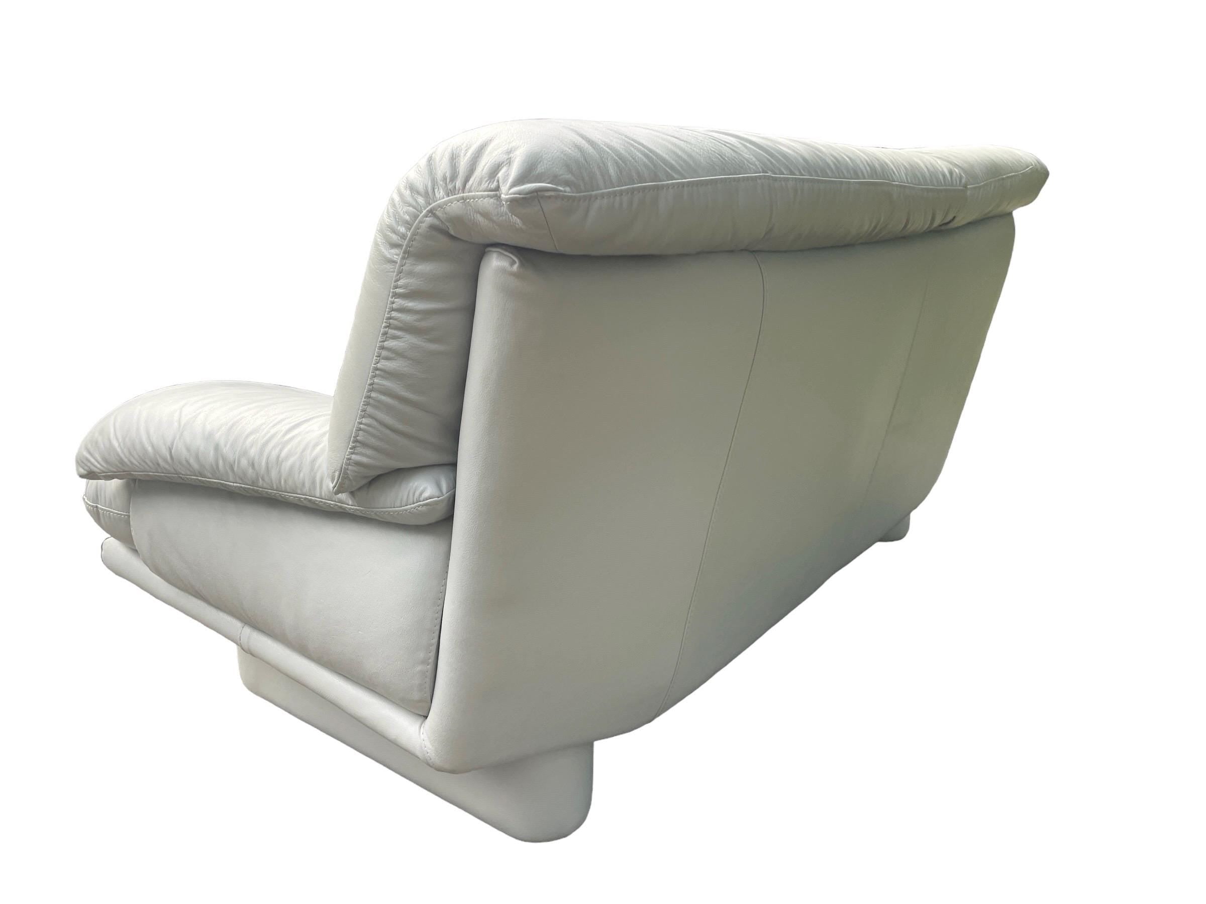 Nicoletti Salotti Style — Leather Sofa