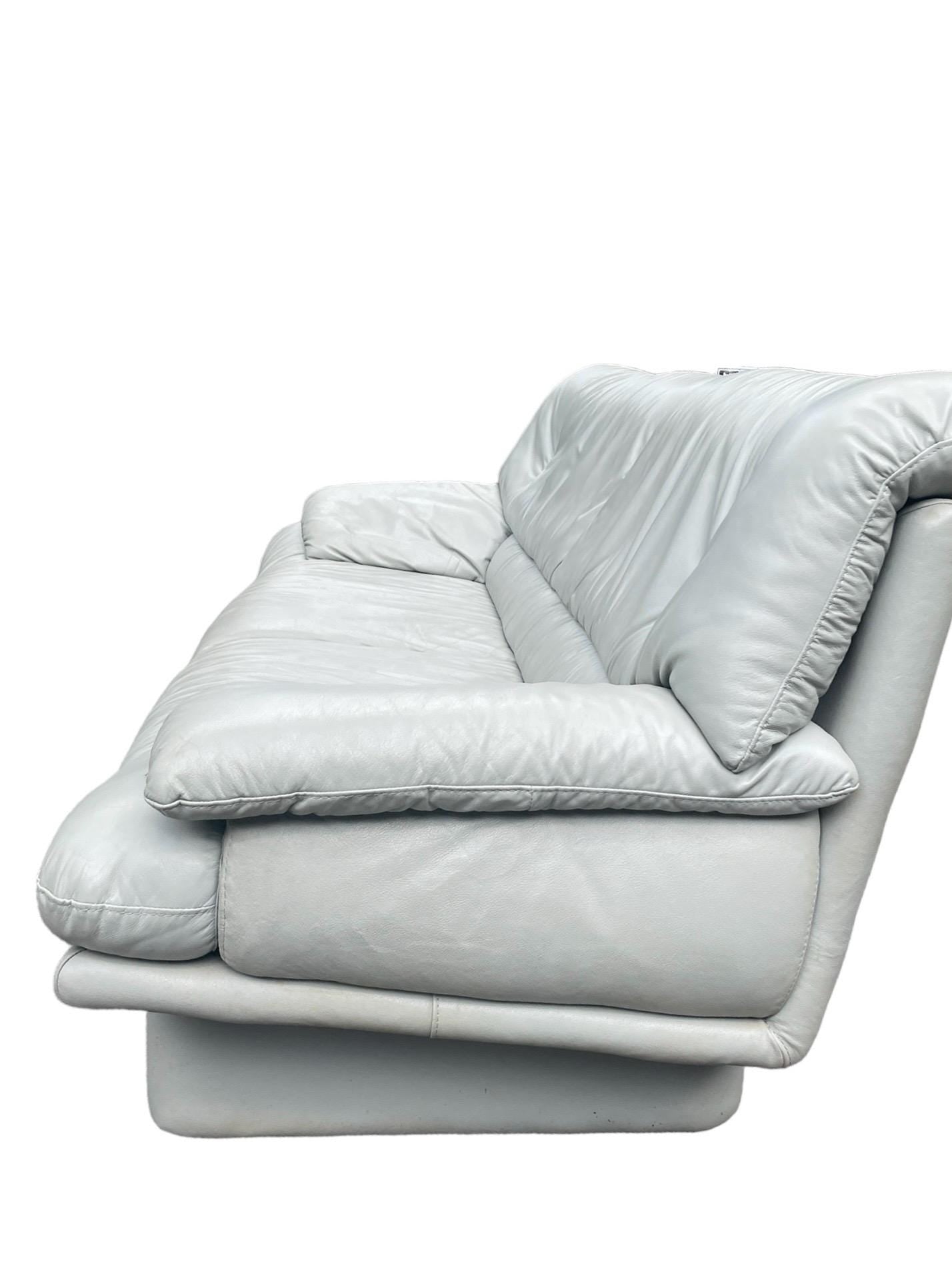 Nicoletti Salotti Style — Leather Sofa