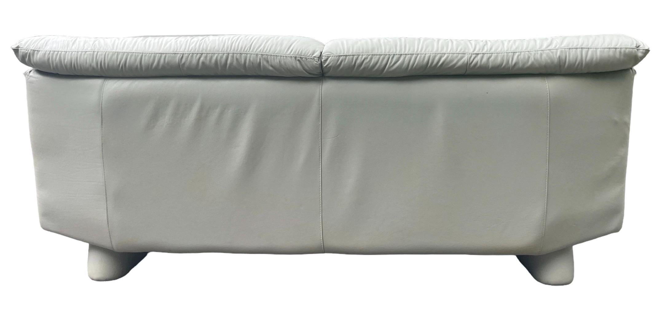 Nicoletti Salotti Style — Leather Sofa