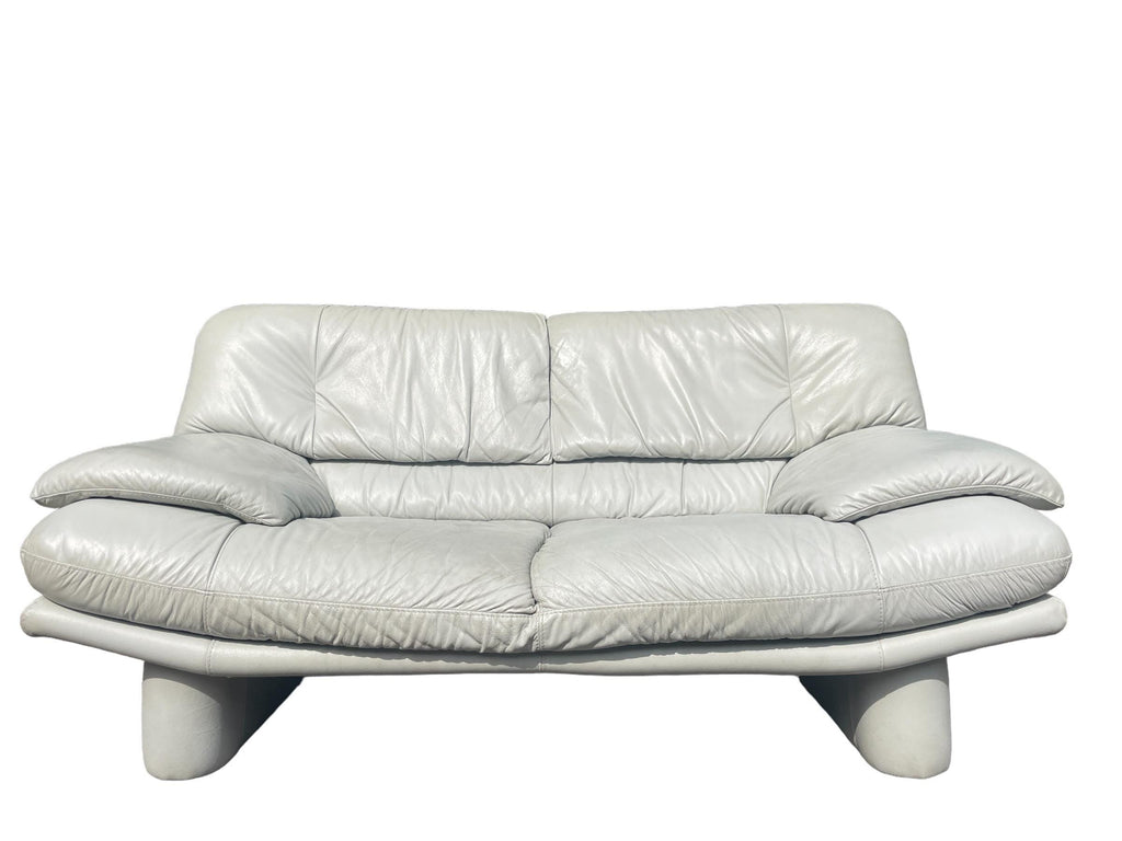 Nicoletti Salotti Style — Leather Sofa