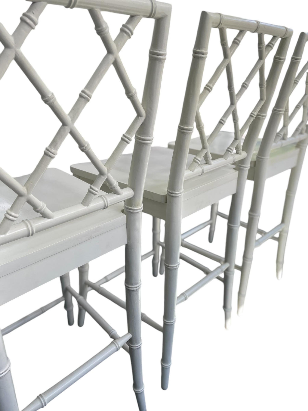 Faux Bamboo — Barstools