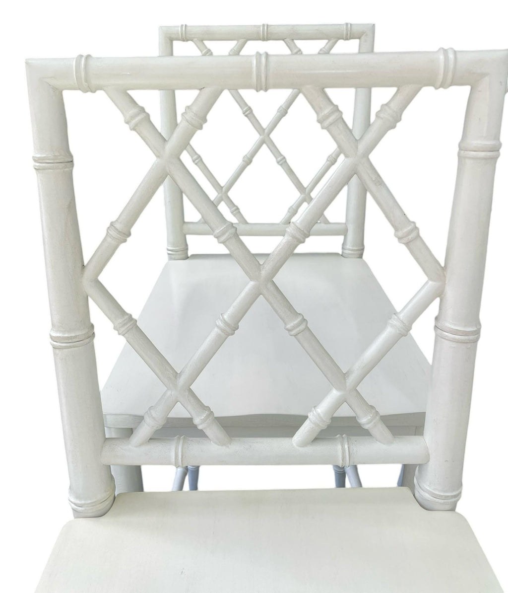 Faux Bamboo — Barstools