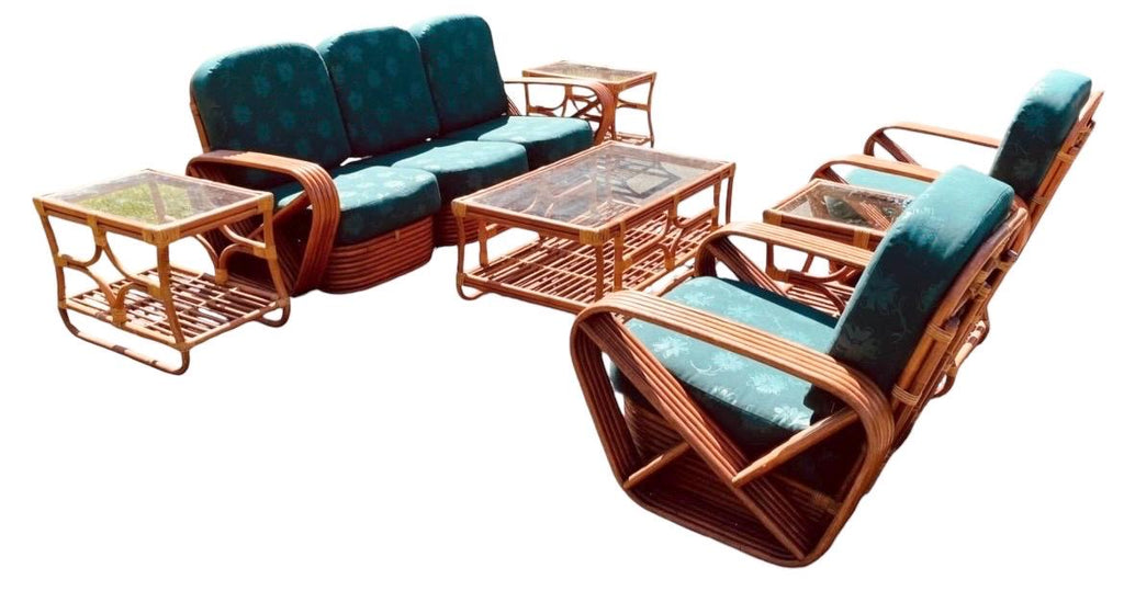 Paul Frankl Style — Pretzel Patio Set
