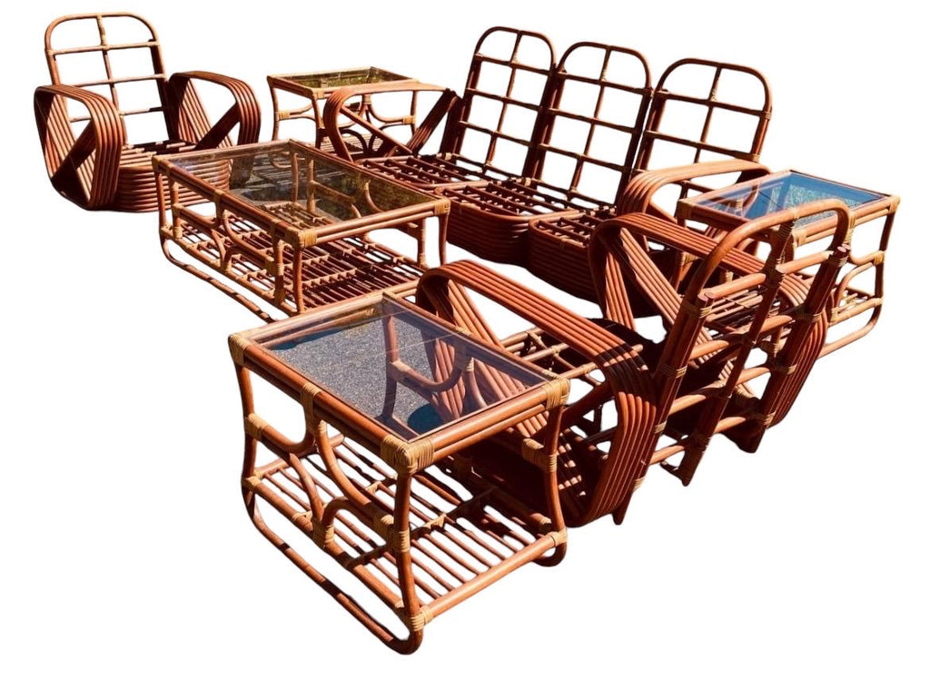 Paul Frankl Style — Pretzel Patio Set