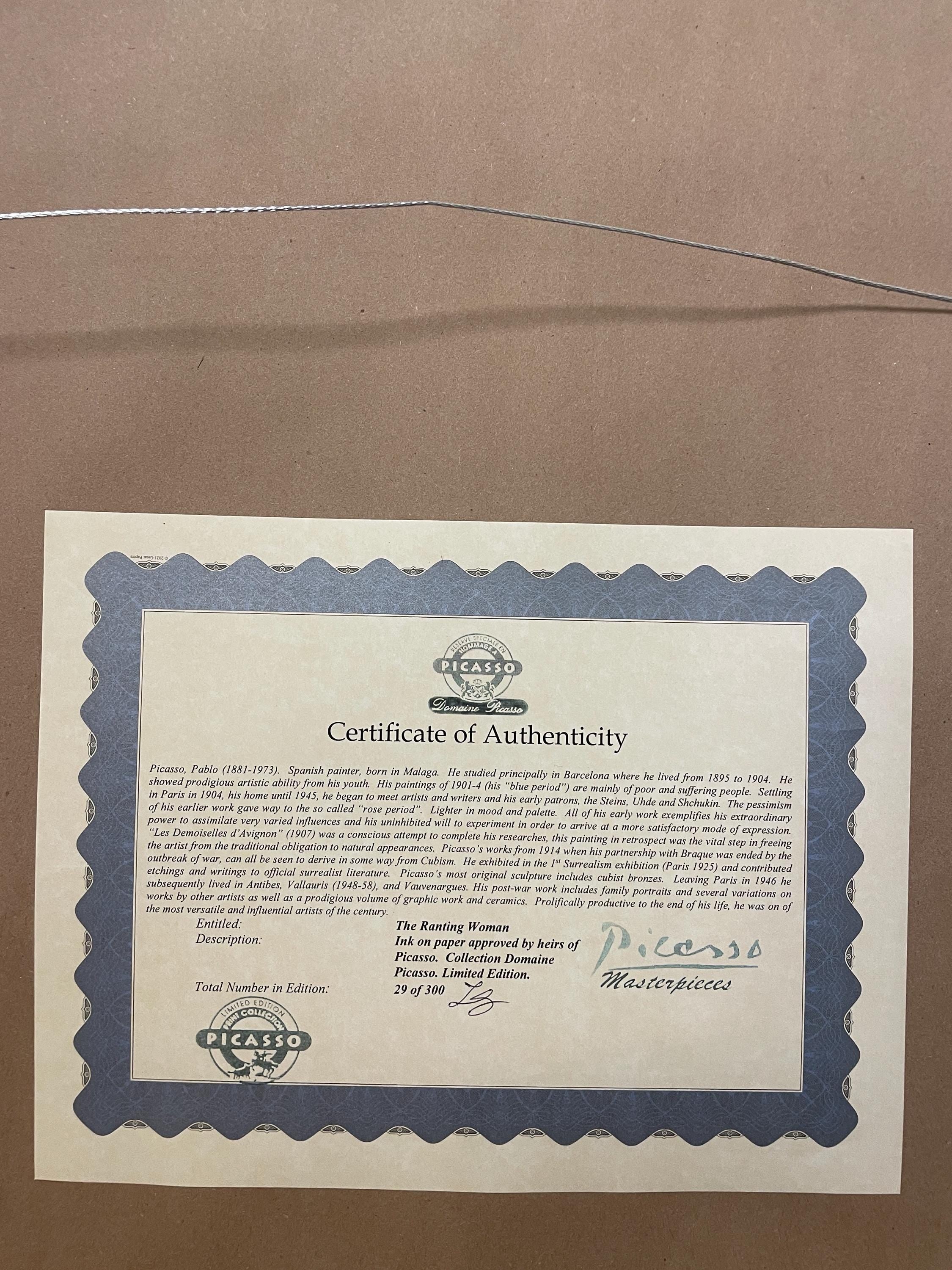 Pablo Picasso — Lithograph