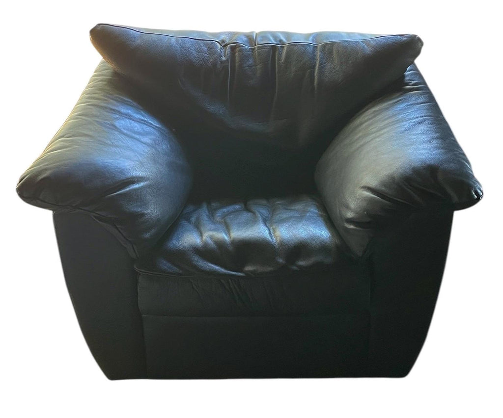 Roche Bobois Style — Leather Armchair