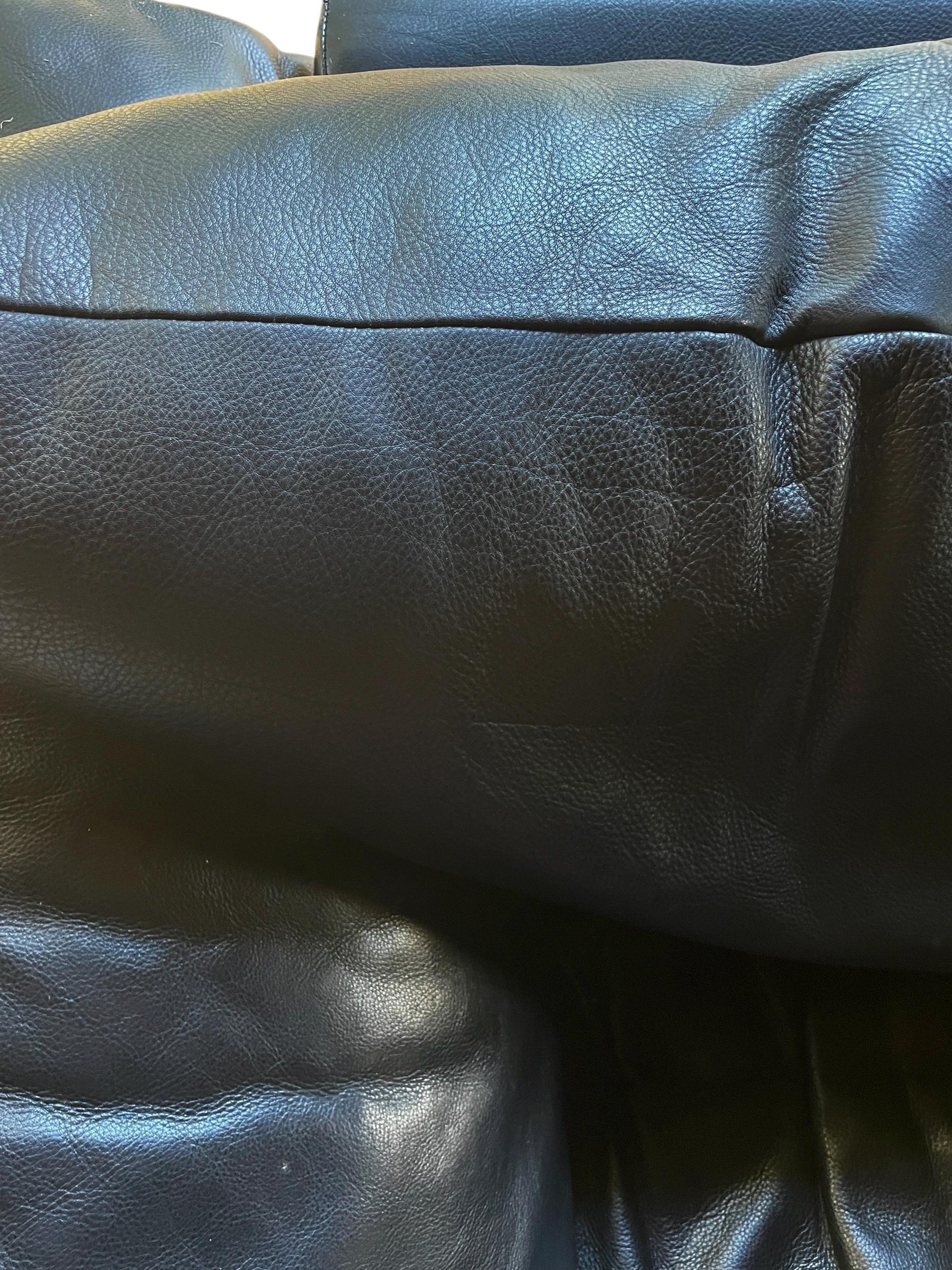 Roche Bobois Style — Leather Armchair