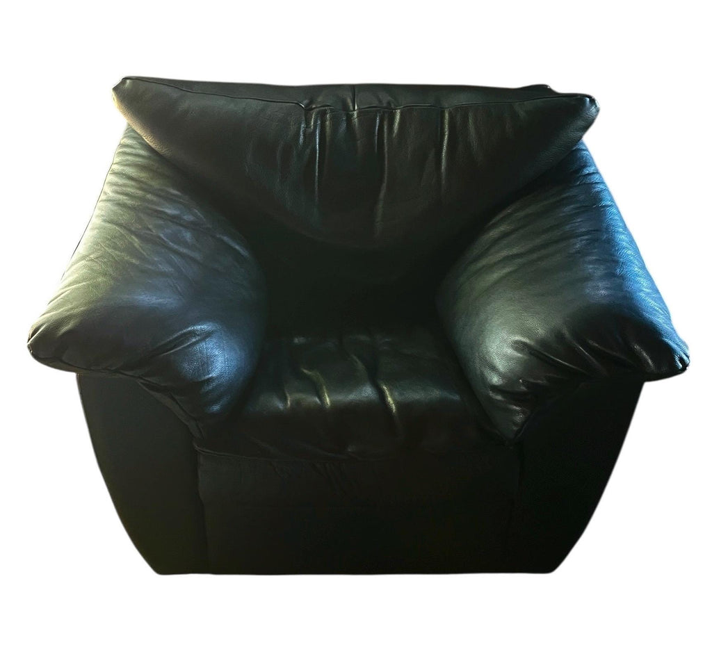 Roche Bobois Style — Leather Armchair