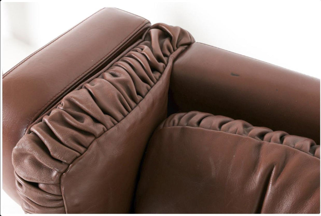 Børge Mogensen Style — Leather Armchairs, Pair