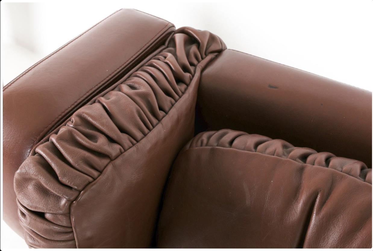 Børge Mogensen Style — Leather Armchairs, Pair