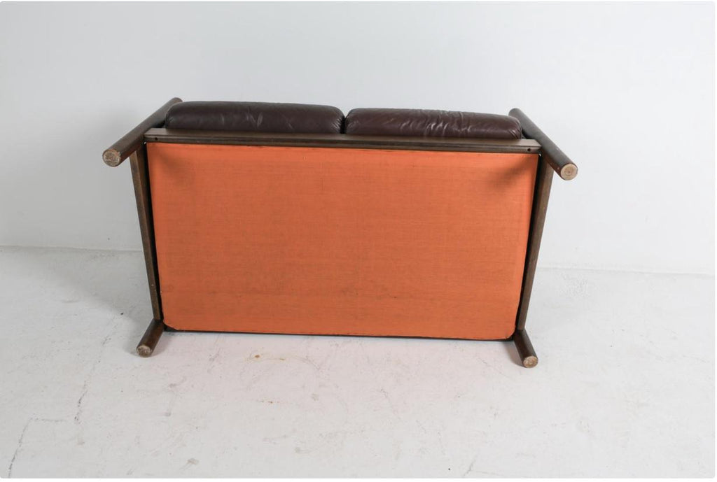Percival Lafer Style — Leather Sofa