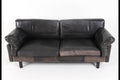 Percival Lafer Style — Leather Sofa