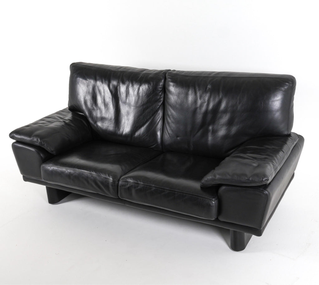Roche Bobois Style — Leather Sofa