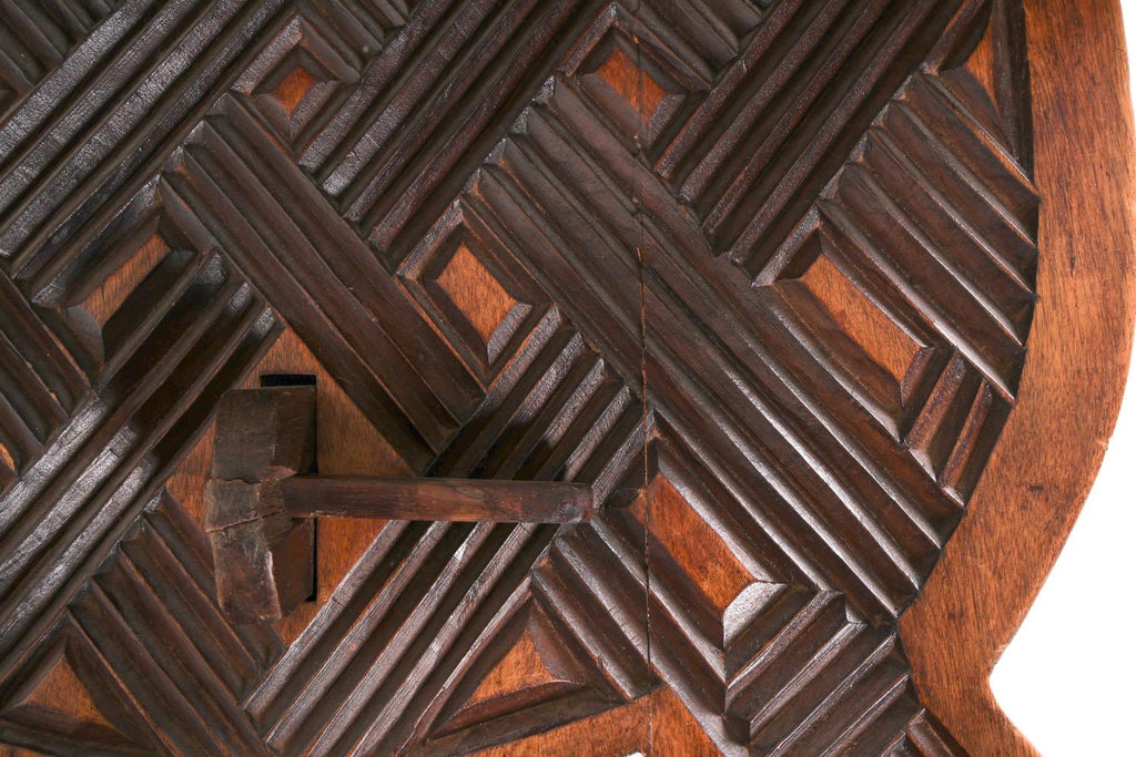 Moorish — Carved Wood Coffee Table