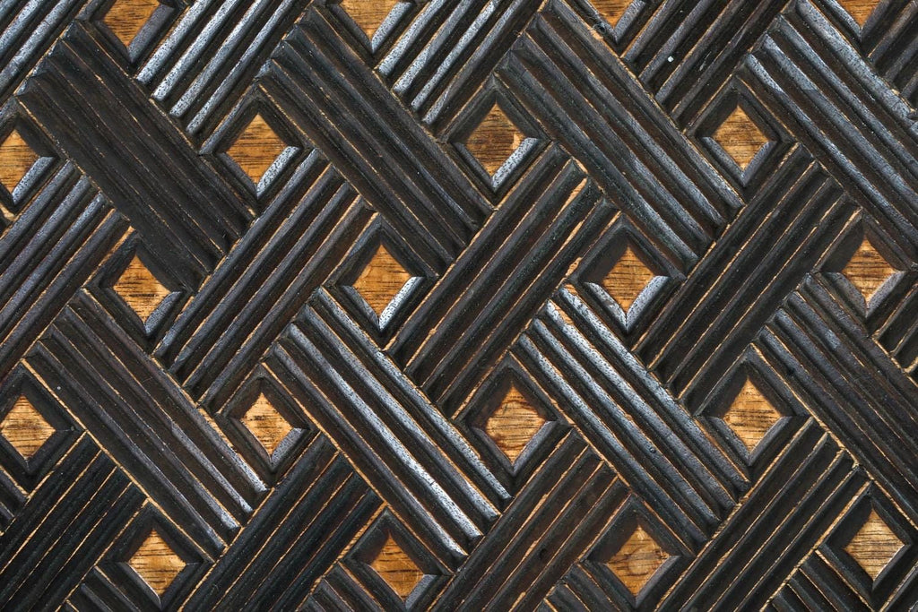 Moorish — Carved Wood Coffee Table