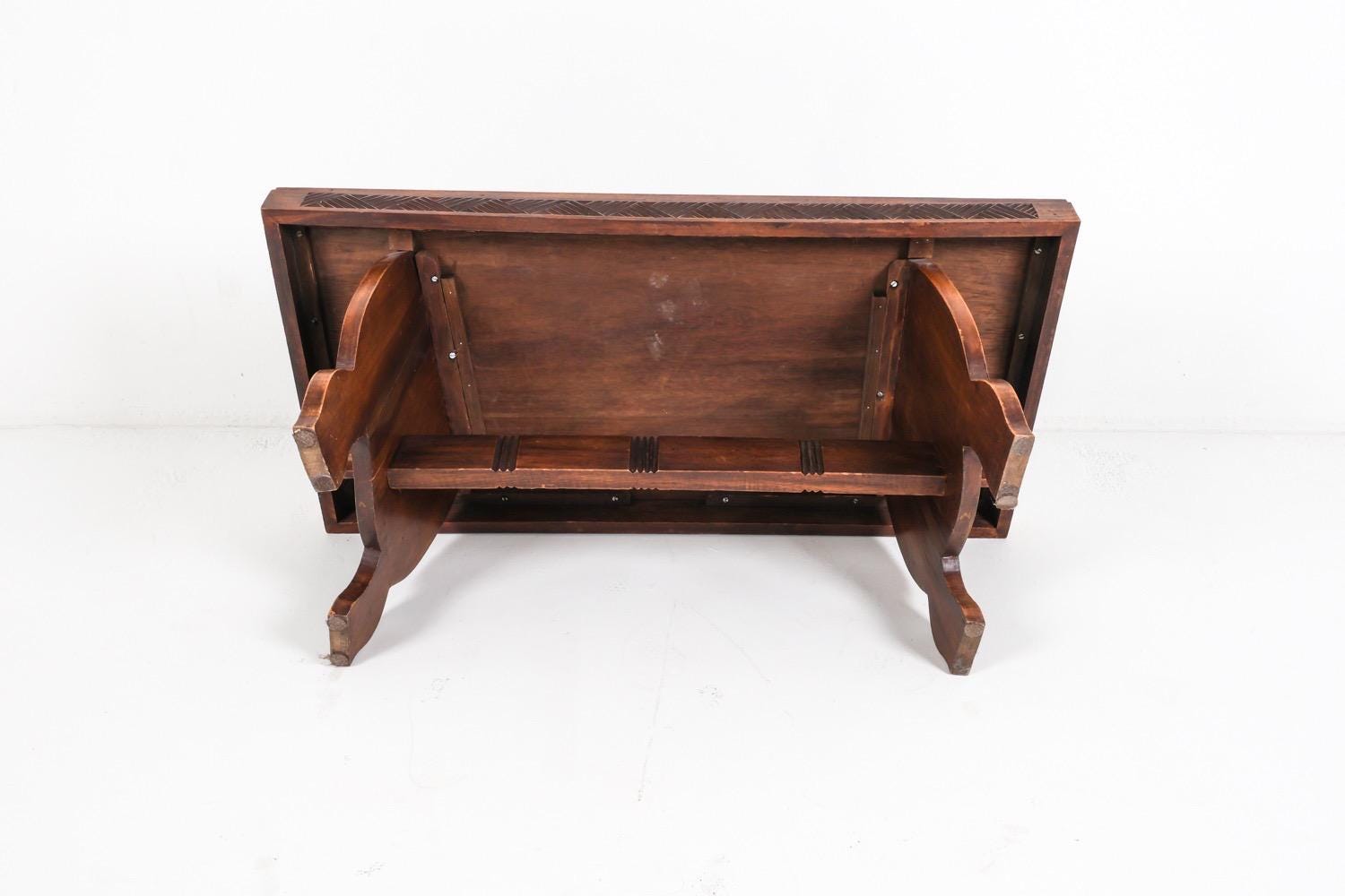 Moorish — Carved Wood Coffee Table